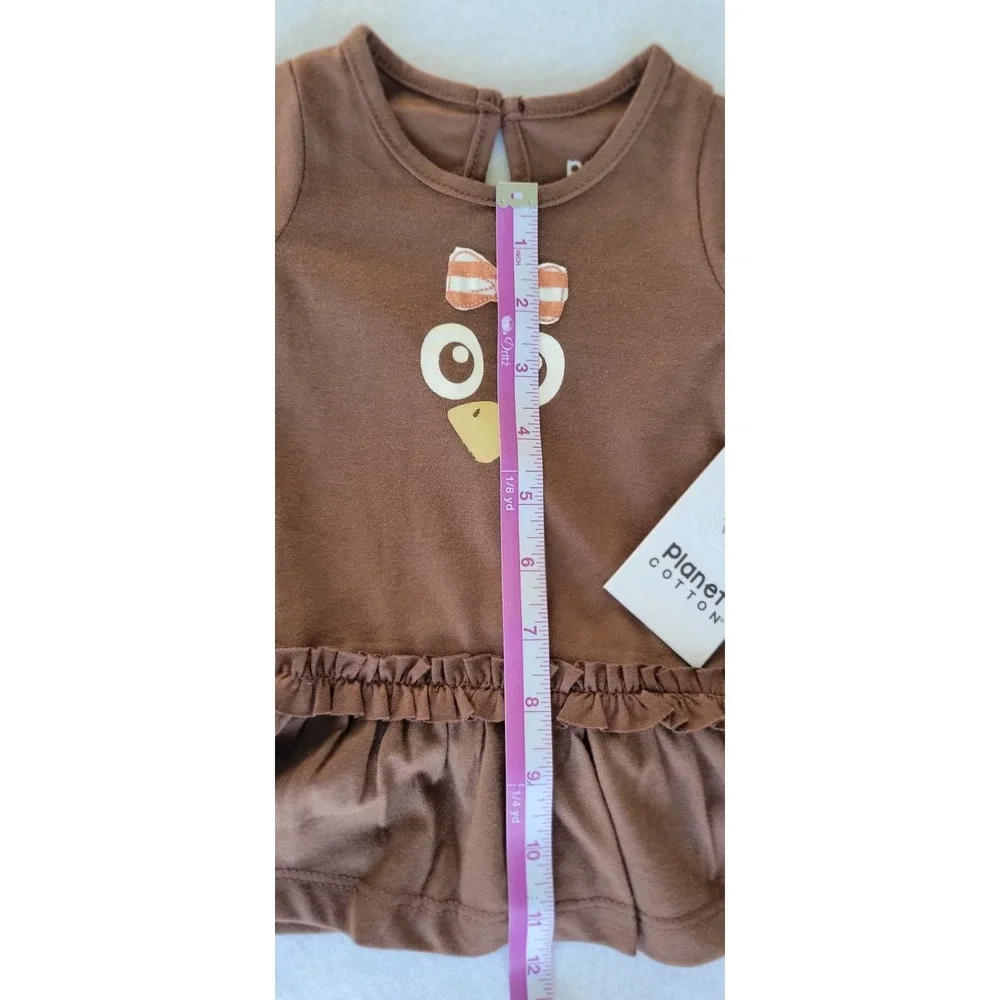 planet cotton New Born Baby Girls 2‎ piece set Of Thanksgiving